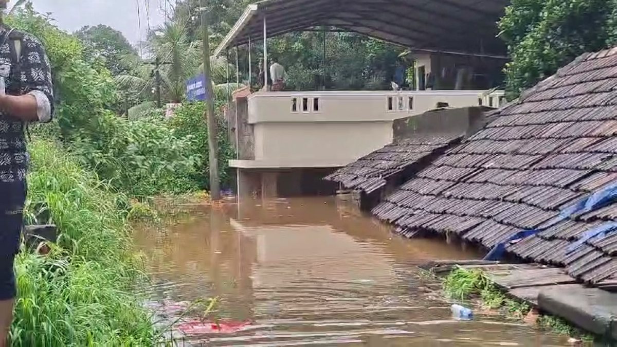 Flood waters submerge Ranni after Pamba River overflows