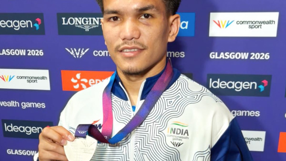 Indian boxer Jadumani Singh wins silver at Commonwealth Games
