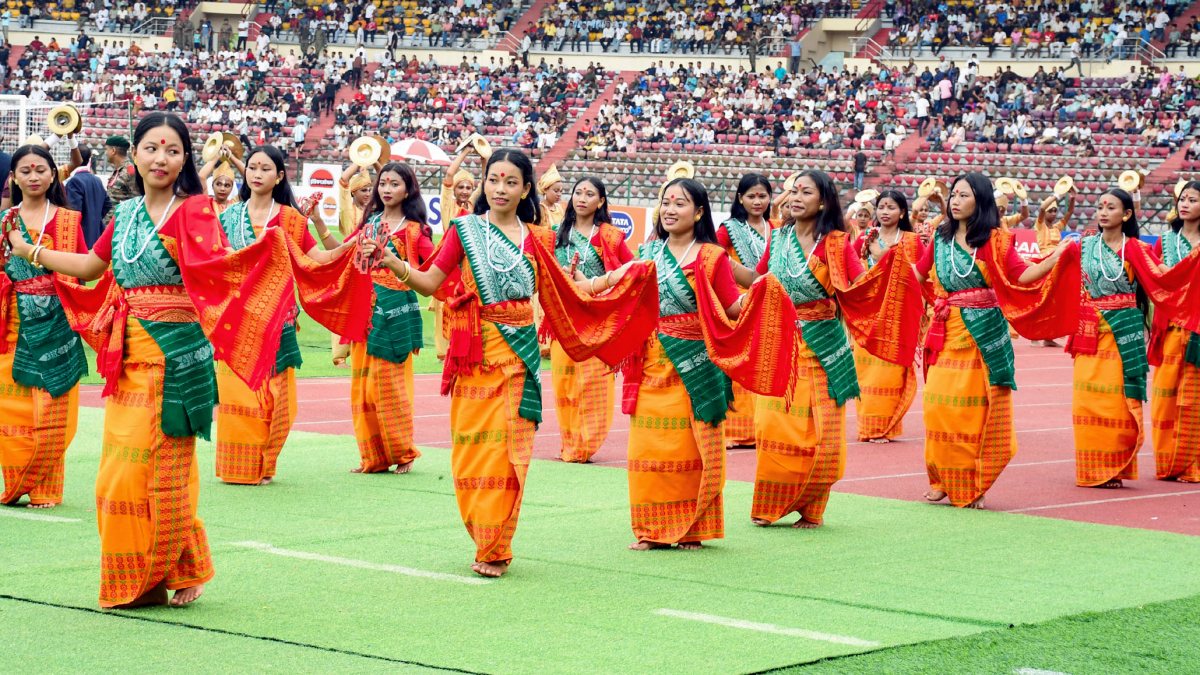 Artists perform at Durand Cup inauguration in Guwahati