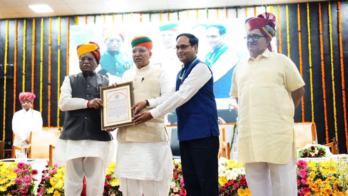 Rajasthan governor, minister at agri varsity foundation day