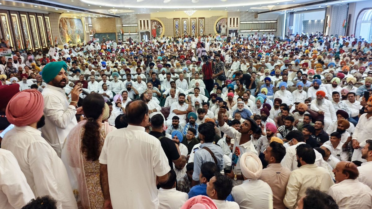 Punjab Congress chief leads Har Booth Mazboot campaign in Patiala