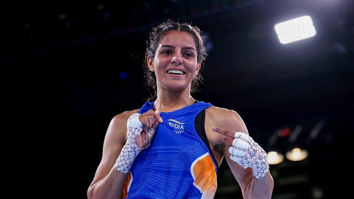 Sakshi Chaudhary wins boxing gold at Commonwealth Games