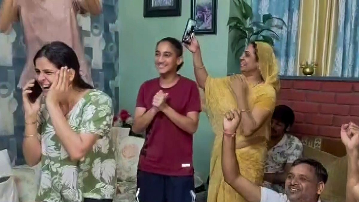 Arundhati Chaudhary's family celebrates her Commonwealth Games gold
