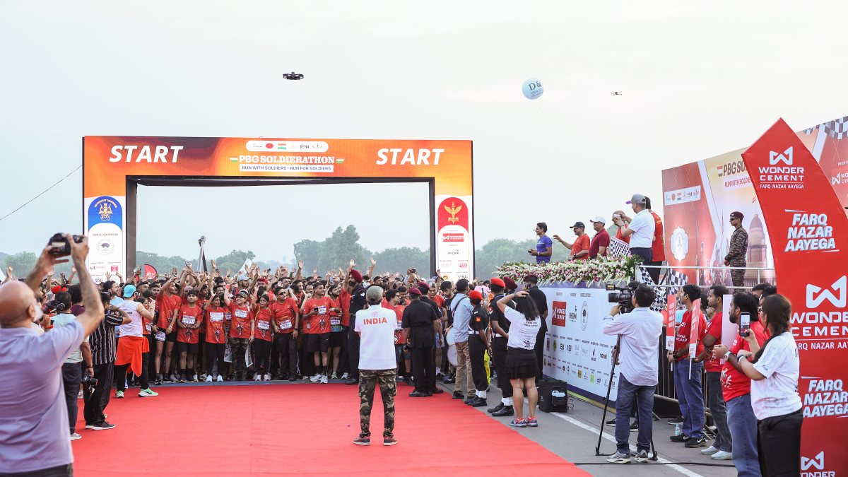 PBG Soldierathon draws crowds at Delhi Cantonment