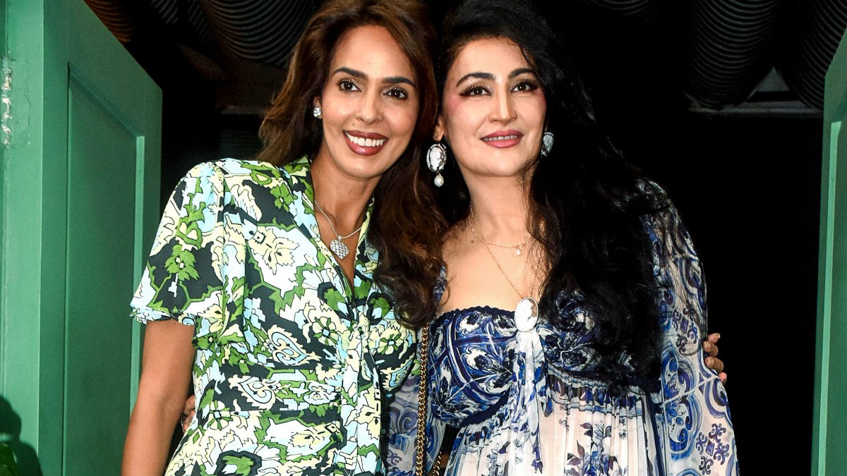 Mallika Sherawat, Shalini Passi at The Traitors India Season 2 photocall