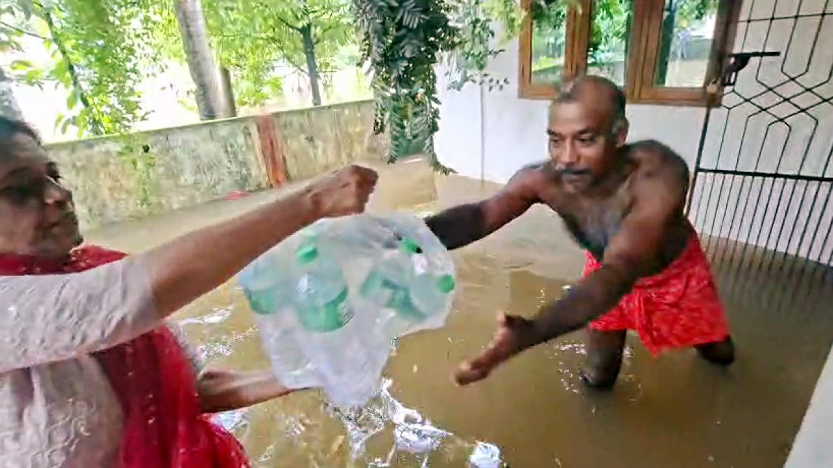 Kerala flood relief reaches affected residents in Pathanamthitta