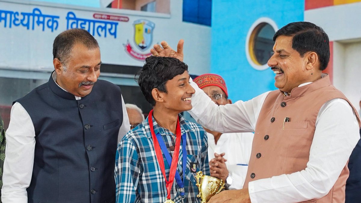 CM Yadav inaugurates new school building in Bhopal