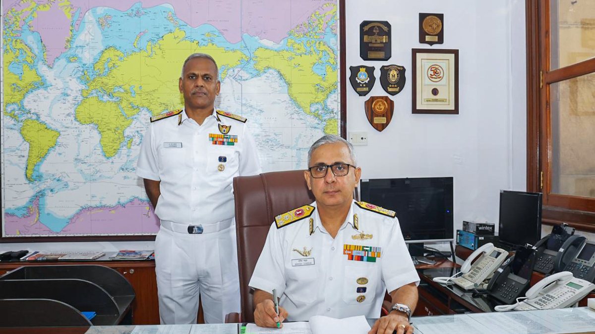 Vice Admiral Manish Chadha takes charge as DGNO