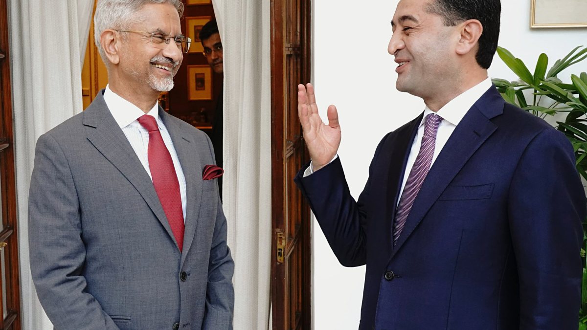 Jaishankar meets Uzbekistan FM Saidov in New Delhi
