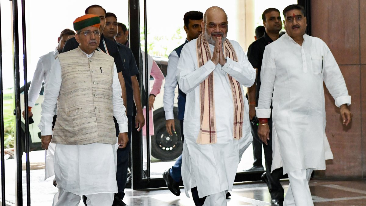 NDA leaders gather for parliamentary meet in New Delhi