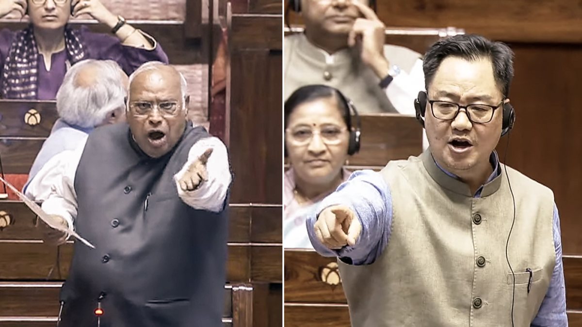 Rajya Sabha witnesses Kharge, Rijiju face-off during Monsoon session
