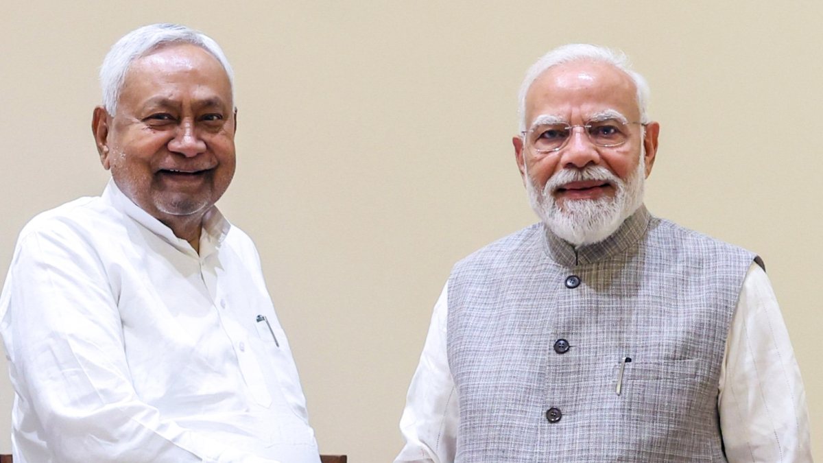 Nitish Kumar meets PM Modi in New Delhi