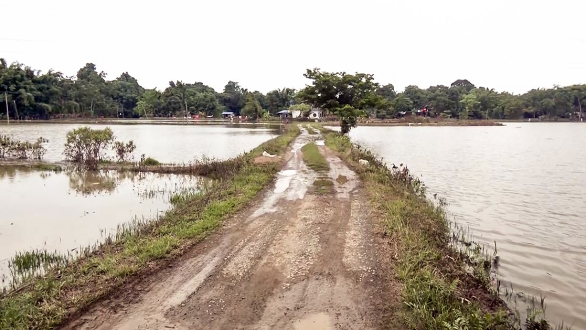Flash flood hits Charaideo in Assam