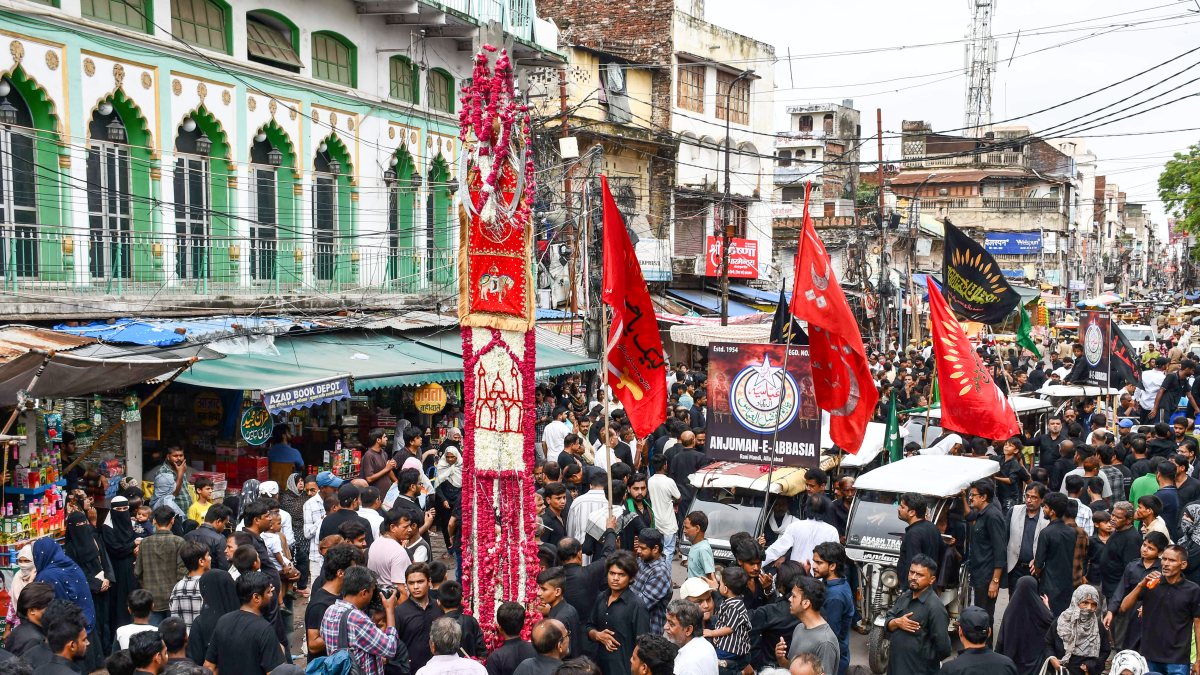Chehlum procession marks 40th day of Ashura in Prayagraj