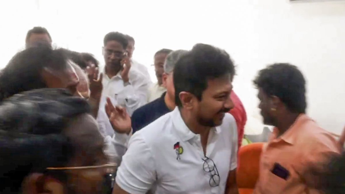 DMK leader Udhayanidhi Stalin detained by police in Chennai