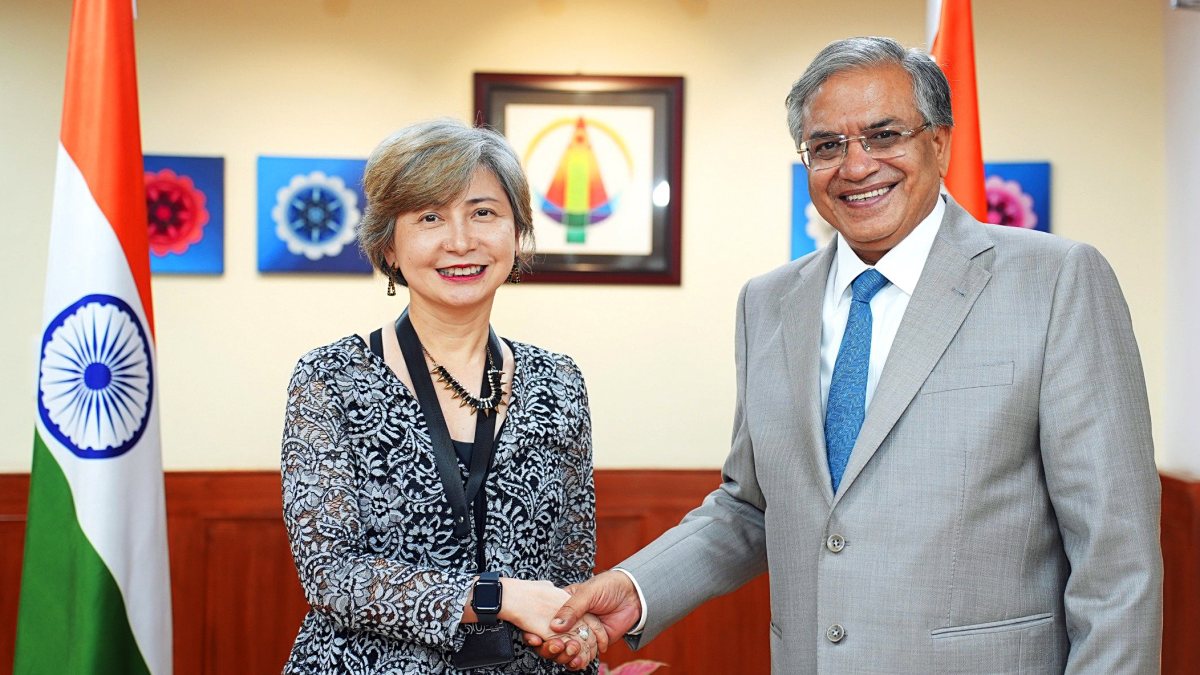 CEC Gyanesh Kumar meets Thailand envoy in New Delhi