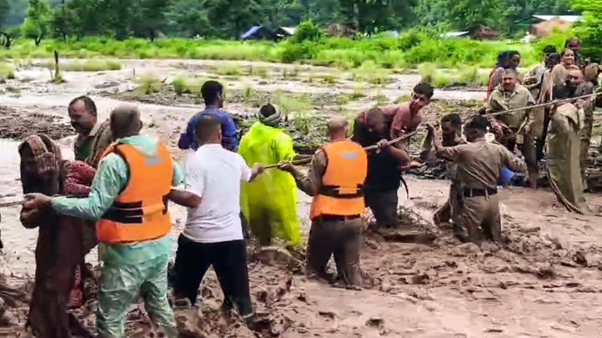 Rescue operation underway after flash floods in Himachal's Sirmaur