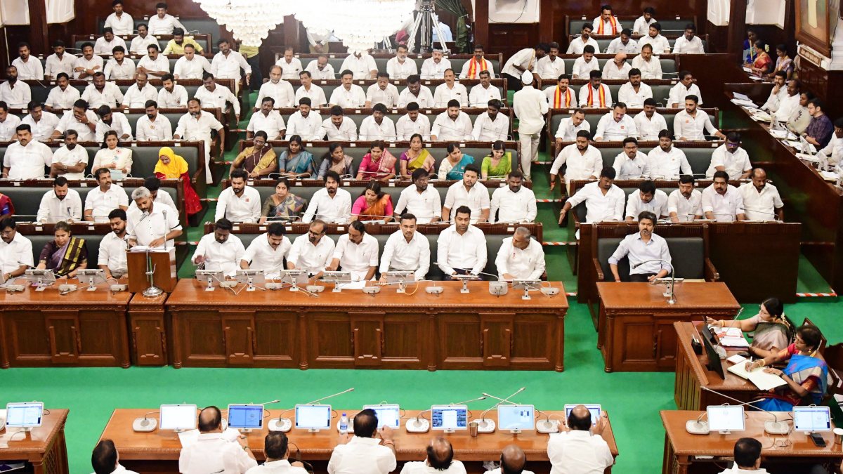 Tamil Nadu finance minister presents maiden TVK-led coalition budget