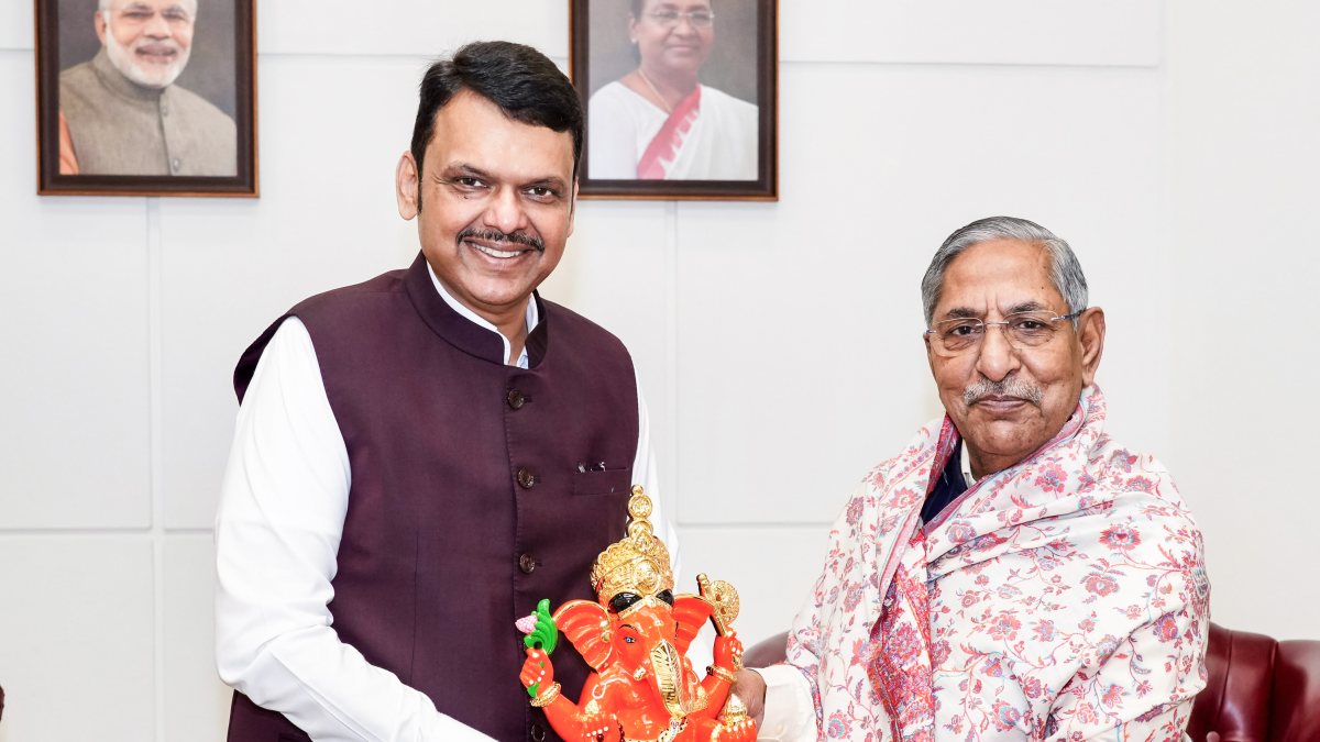 Nagaland Governor meets Maharashtra CM in Mumbai