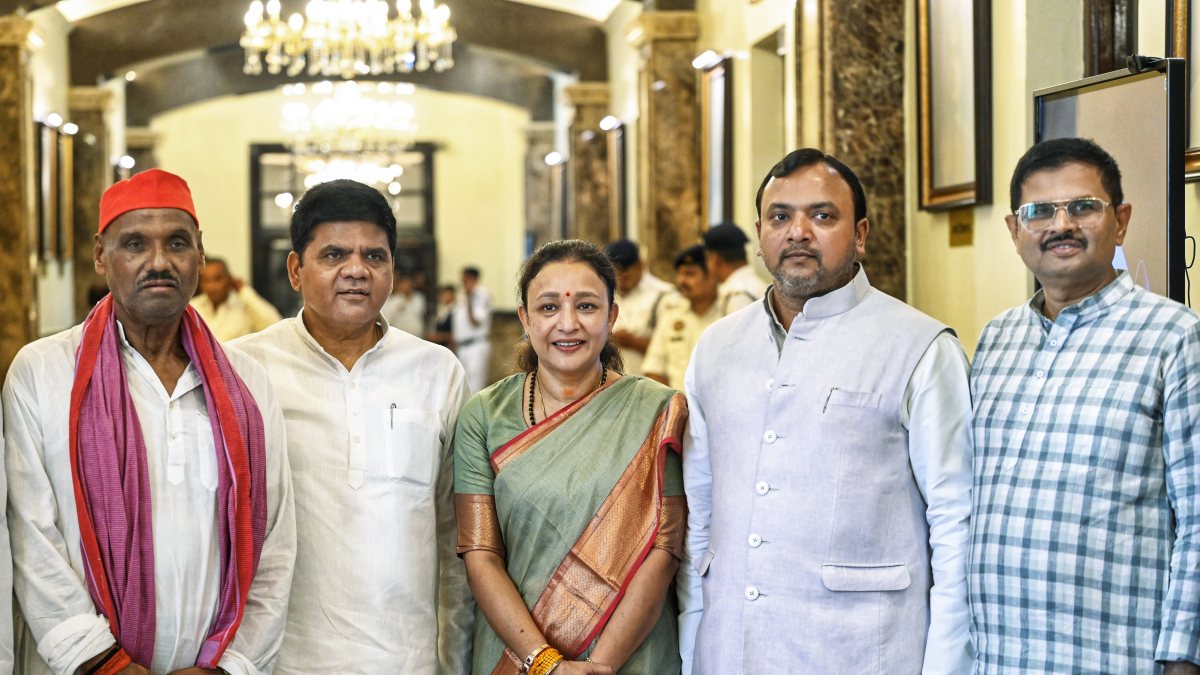Congress MLA arrives for UP Assembly Monsoon Session in Lucknow