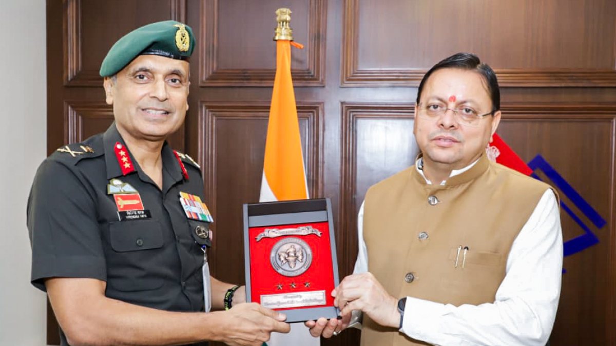 Uttarakhand CM Dhami meets NCC chief in New Delhi