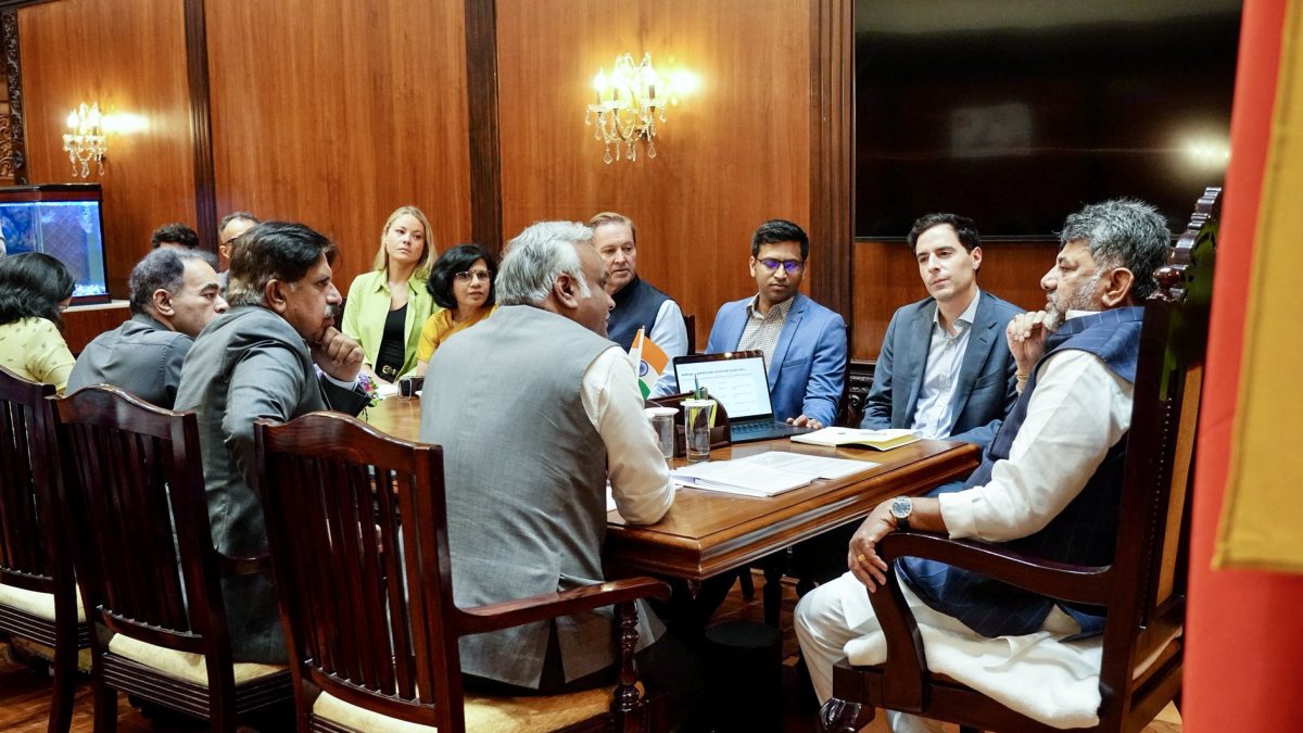 Karnataka CM meets Anthropic delegation in Bengaluru