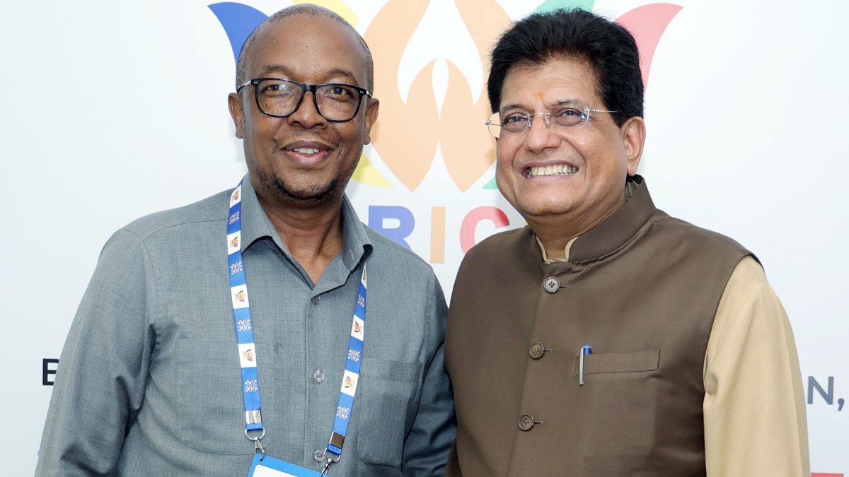 Goyal meets South Africa's trade minister at BRICS meet in Jaipur
