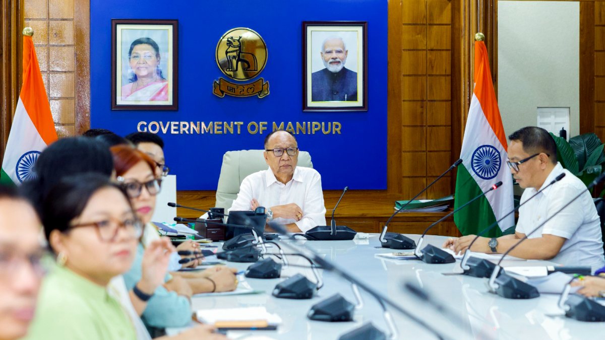 Manipur CM reviews rural development department work