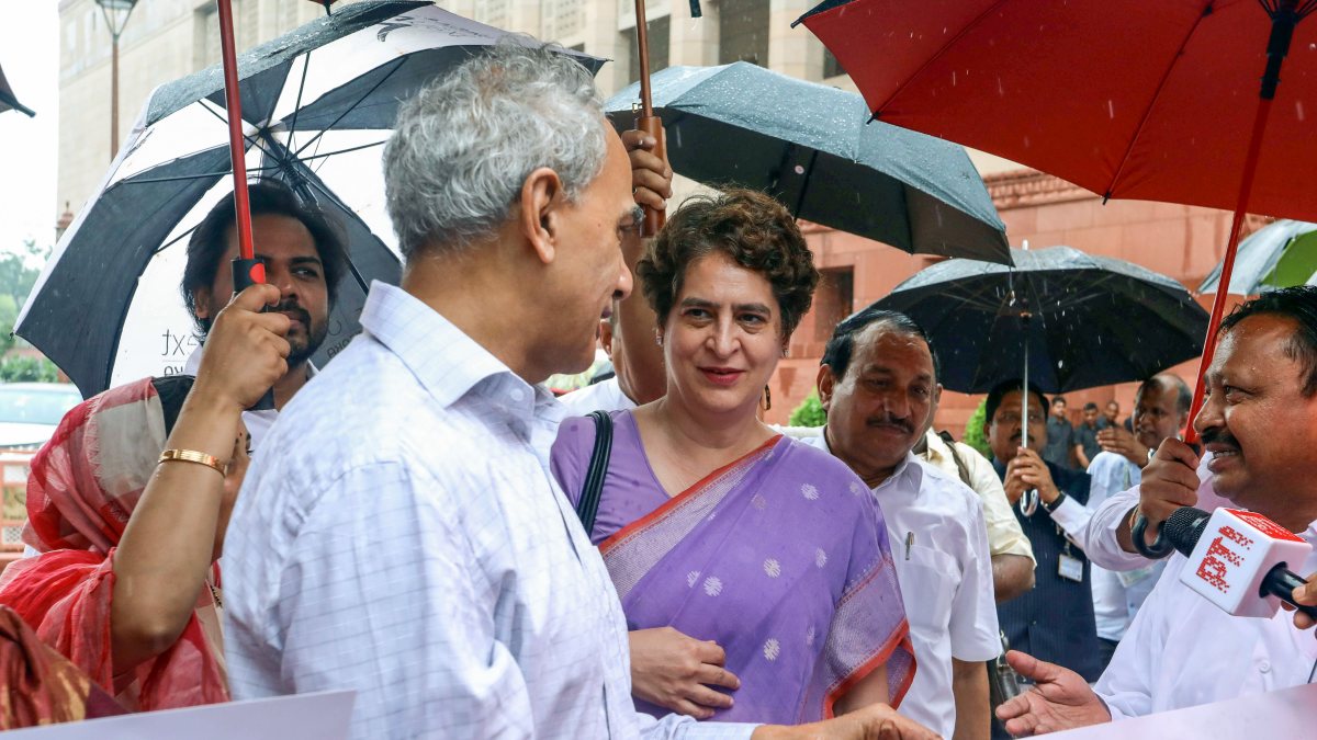 Opposition MPs protest over Ram Mandir donation embezzlement case