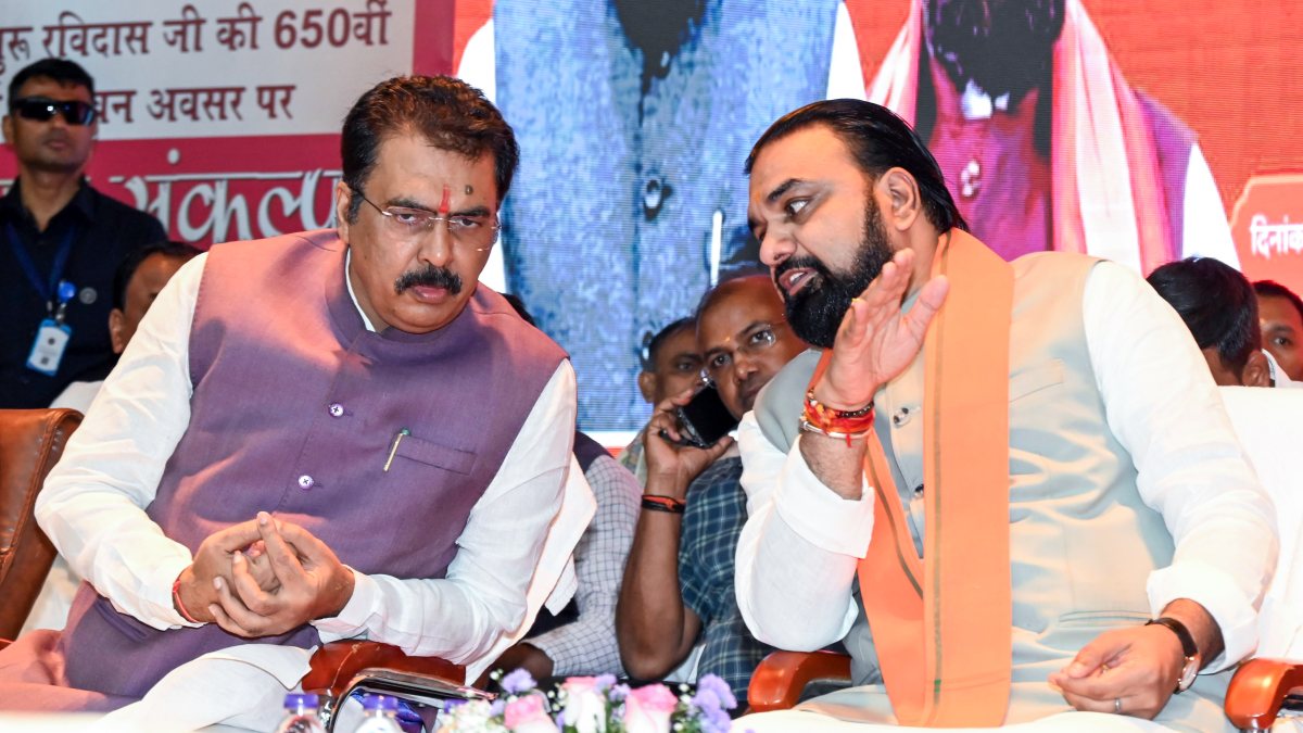 Bihar CM joins BJP chief at Guru Ravidas birth anniversary event