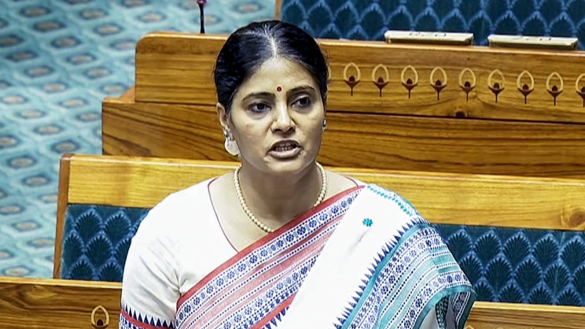 Anupriya Patel addresses Lok Sabha during Monsoon session