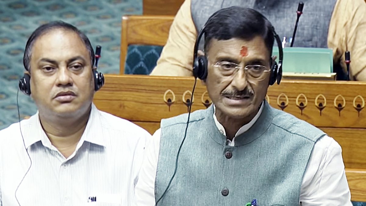 Sanjay Seth addresses Lok Sabha during Monsoon session