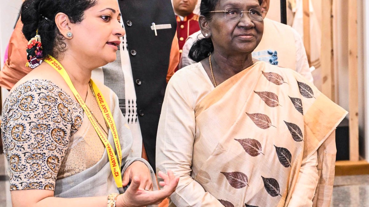President Murmu inaugurates 12th National Handloom Day at Rashtrapati Bhavan