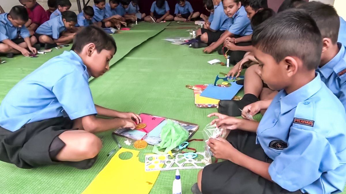 Students make 3 lakh rakhis for border soldiers ahead of Raksha Bandhan