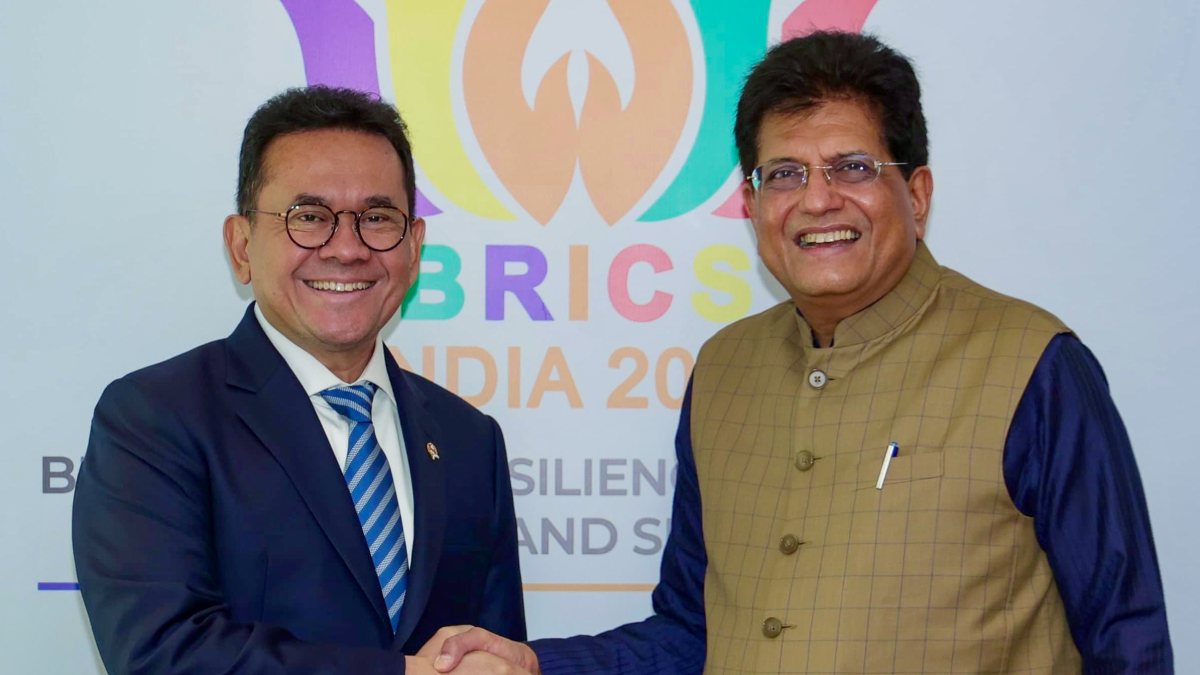 Piyush Goyal meets Indonesia trade minister at BRICS meet in Jaipur