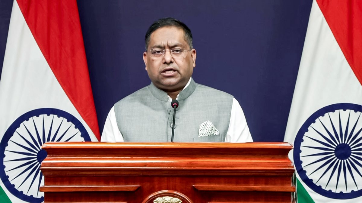MEA spokesperson briefs media in New Delhi