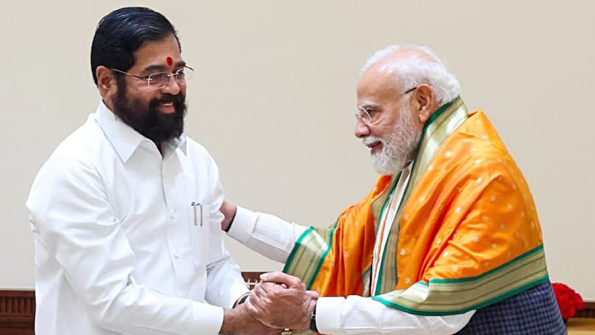 Maharashtra Deputy CM Shinde meets PM Modi in Delhi
