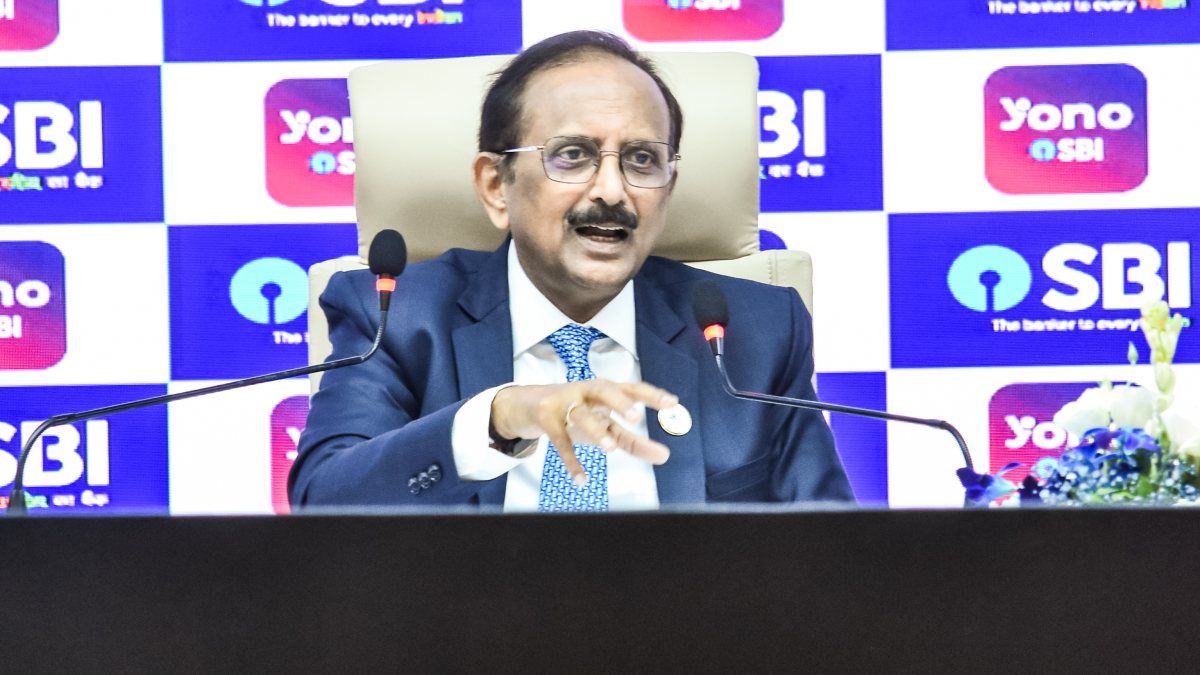 SBI chairman addresses press conference on Q1 FY27 results