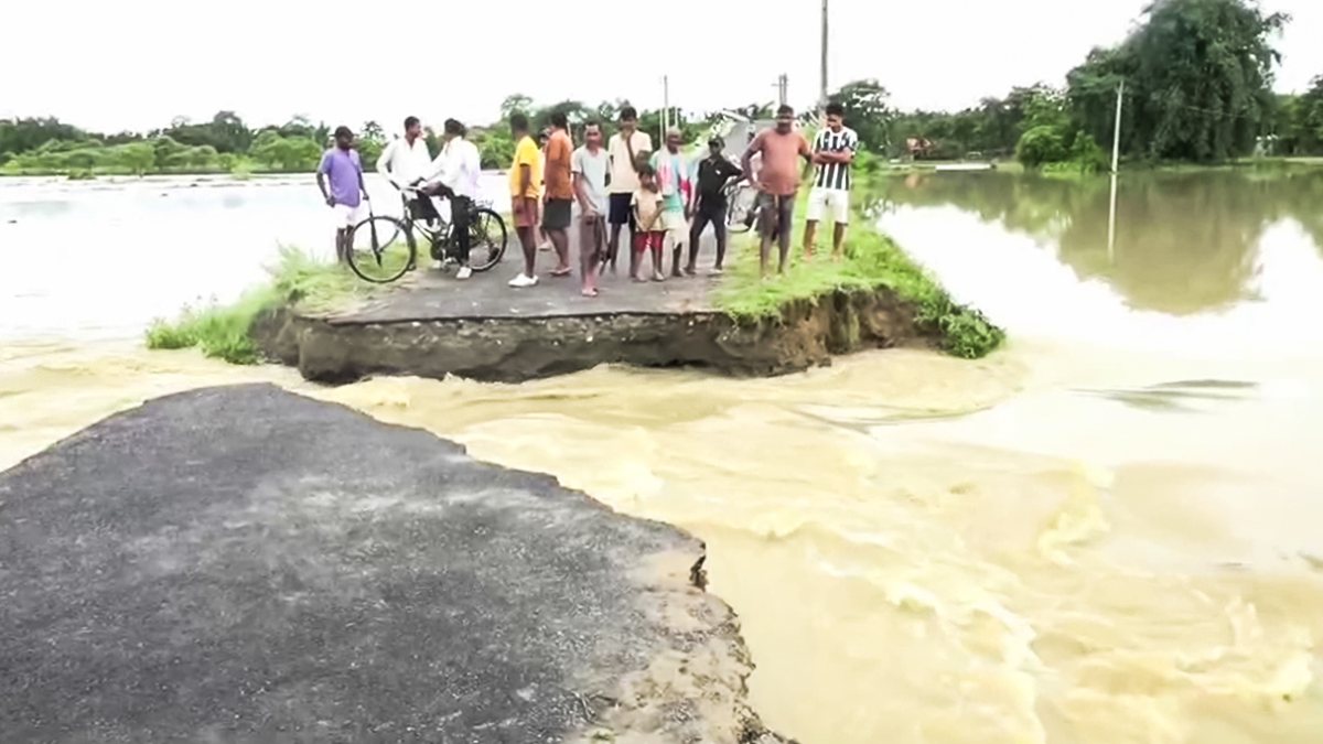 Flooded road cuts off Mazbat-Kadabil link in Udalguri