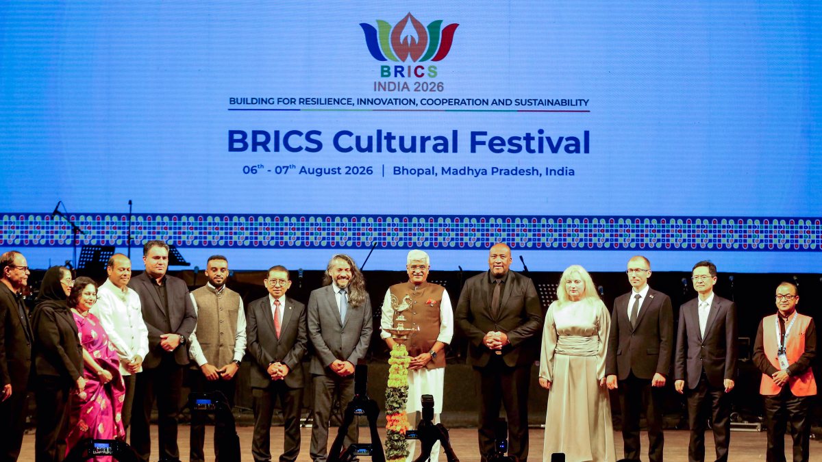 BRICS Cultural Summit begins in Bhopal with Union Minister Shekhawat
