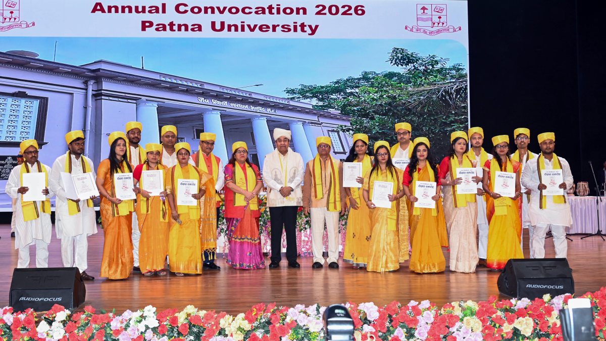 Bihar Governor attends Patna University convocation