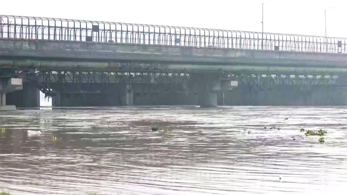Yamuna swells in Delhi after heavy rainfall