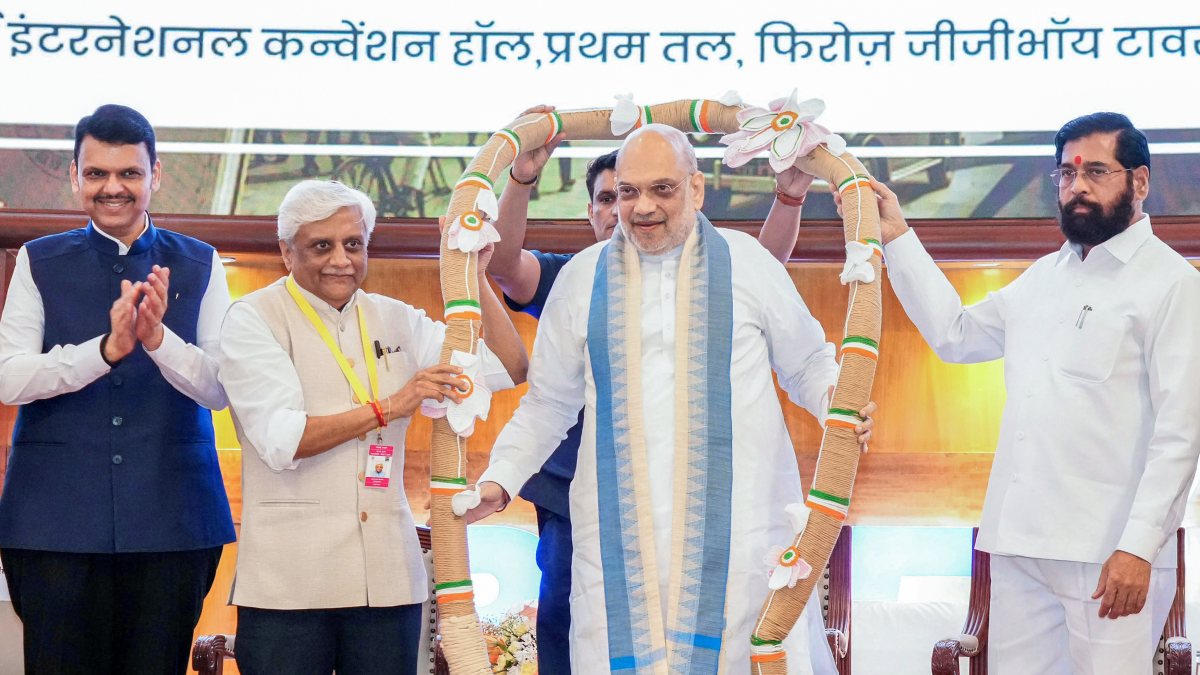 Amit Shah inaugurates Sahakar Nav-kranti programme in Mumbai