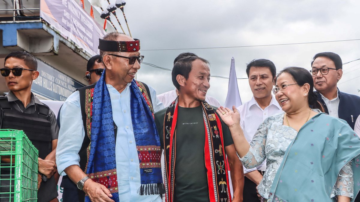 Manipur CM lays foundation stone for Observation Home in Kangpokpi