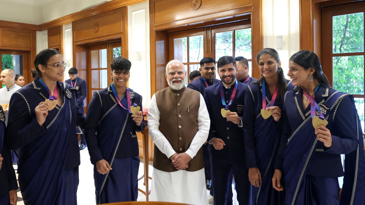 Modi meets Commonwealth Games 2026 boxing medalists