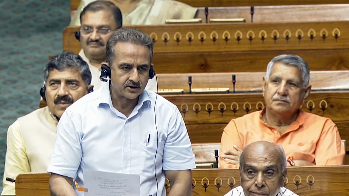 Kirti Vardhan Singh addresses Lok Sabha during Monsoon session