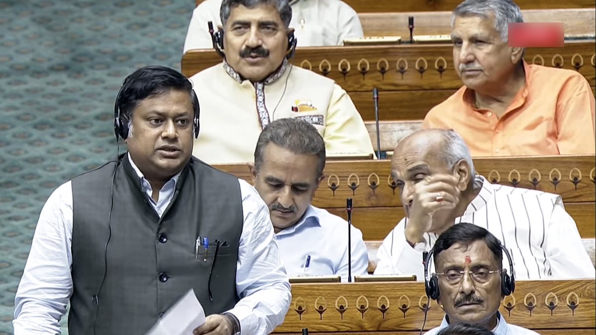 Union minister Sukanta Majumdar addresses Lok Sabha in Monsoon session