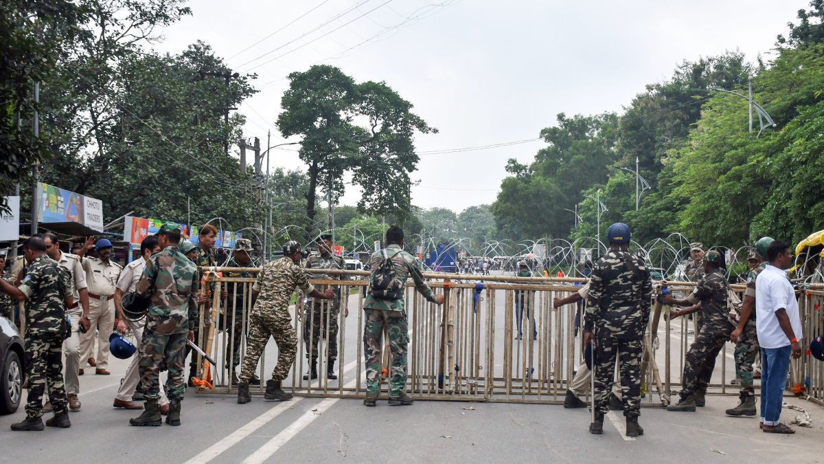 Security tightened as students protest exam paper leak in Ranchi
