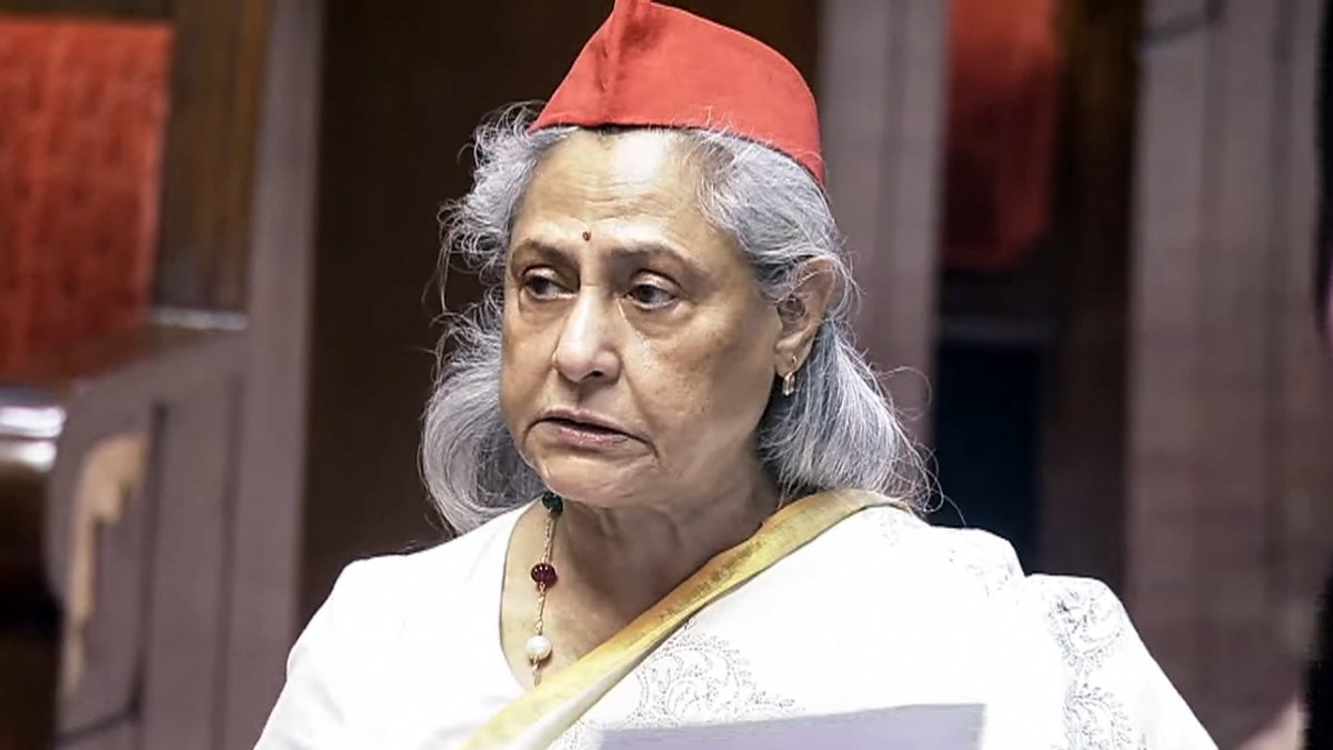 Jaya Bachchan speaks in Rajya Sabha during Monsoon session