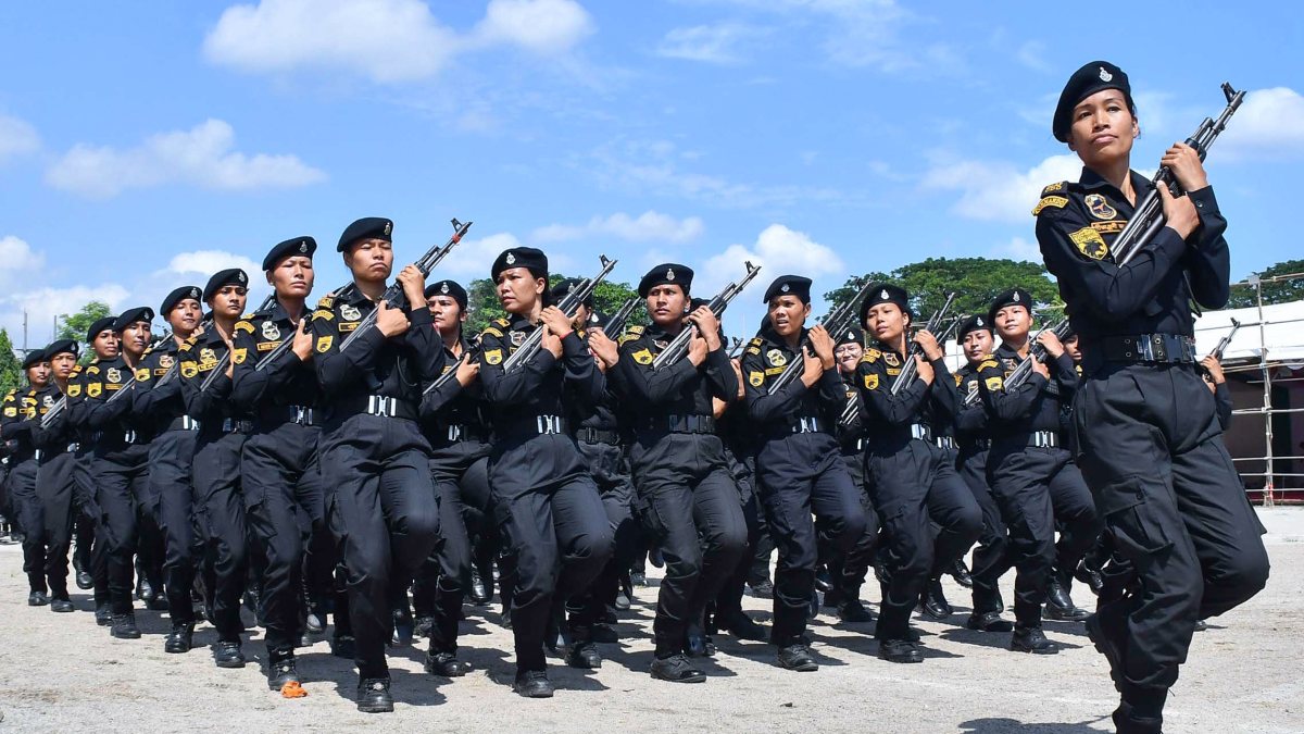 Assam women commandos rehearse for Independence Day parade